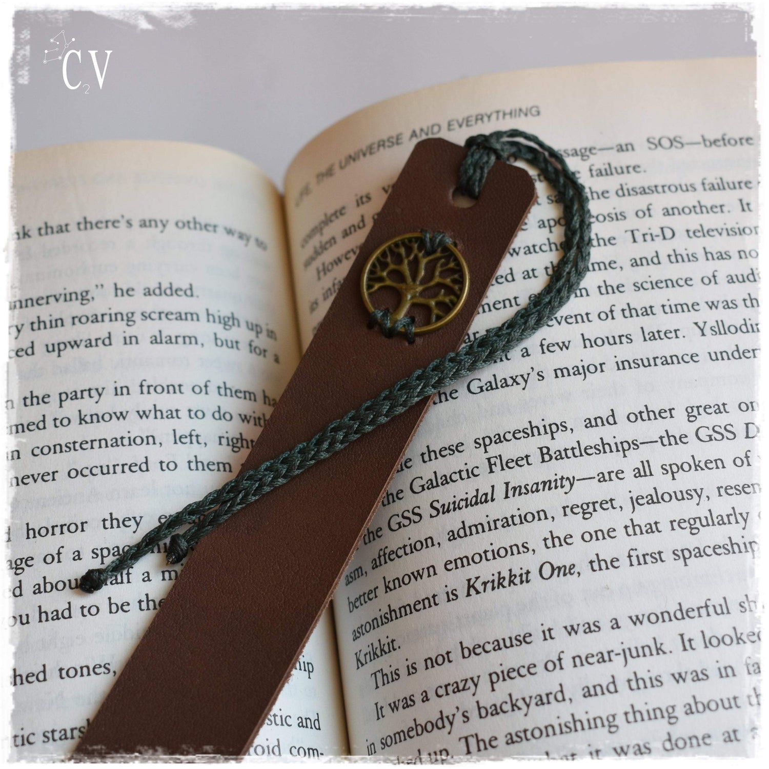 Leather Bookmarks