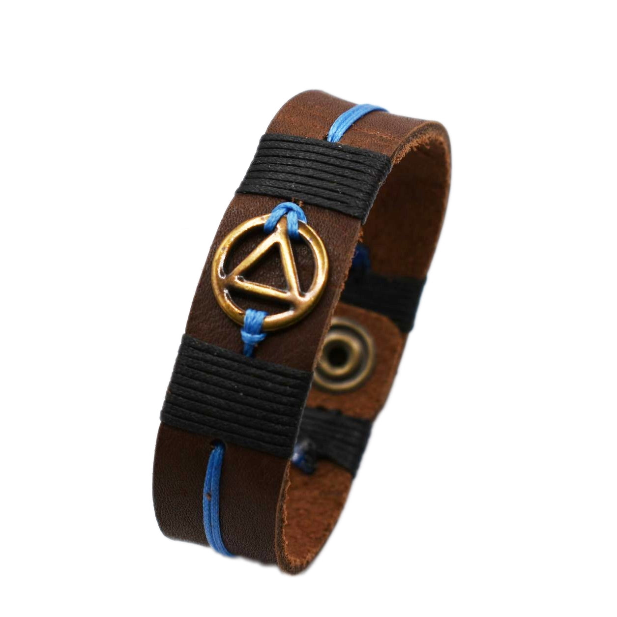 Custom Engraved Leather Bracelet