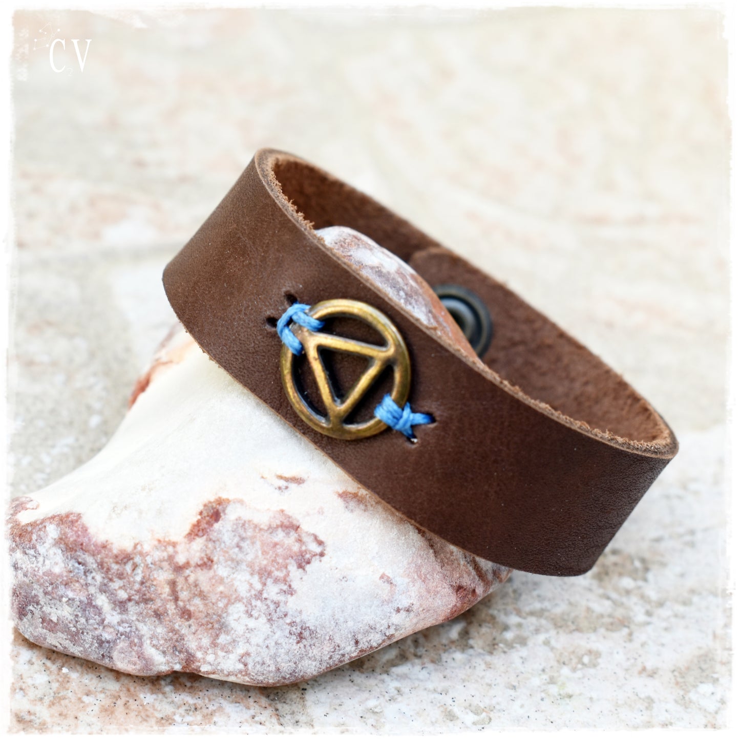 AA Leather Bracelet Cuff