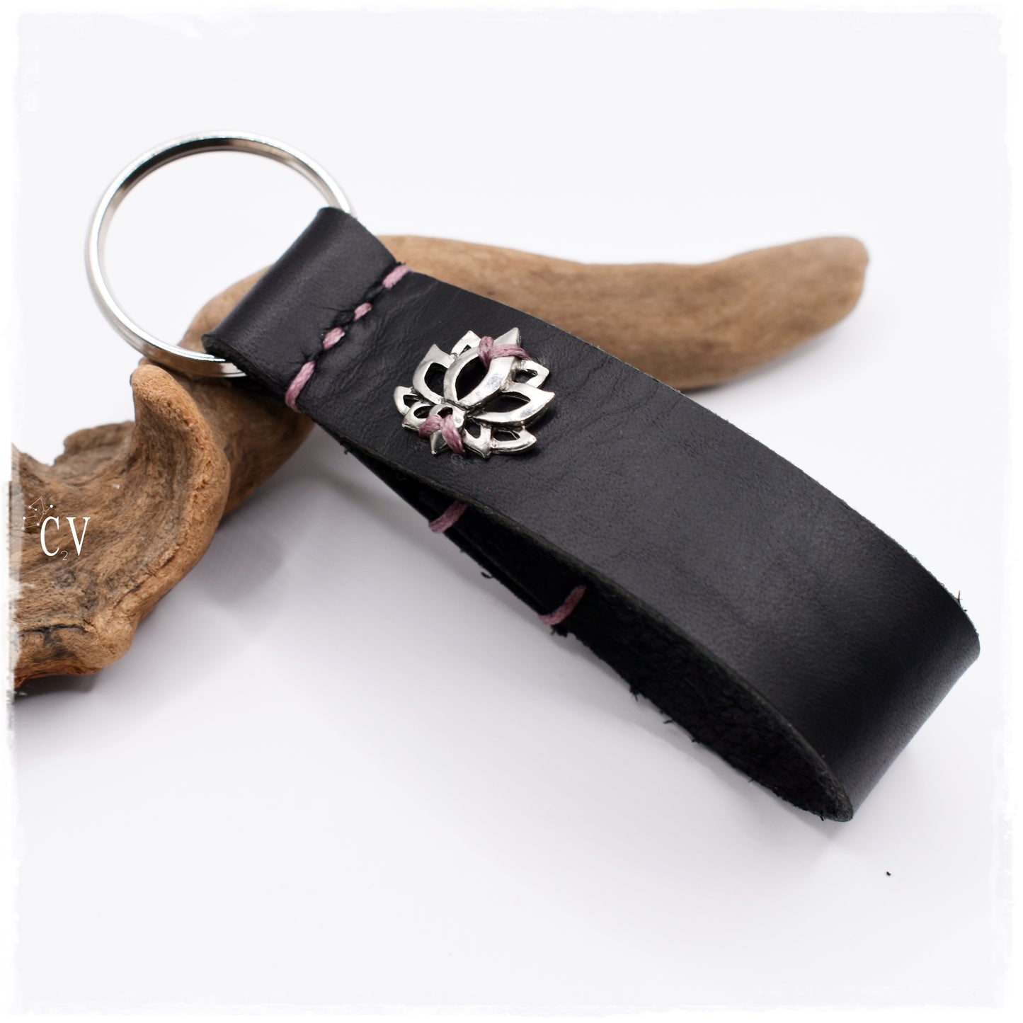 Lotus Flower Keychain