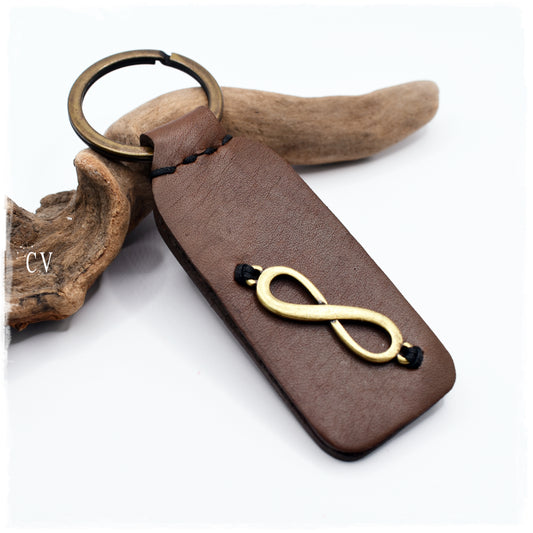 Personalized Infinity Keychain