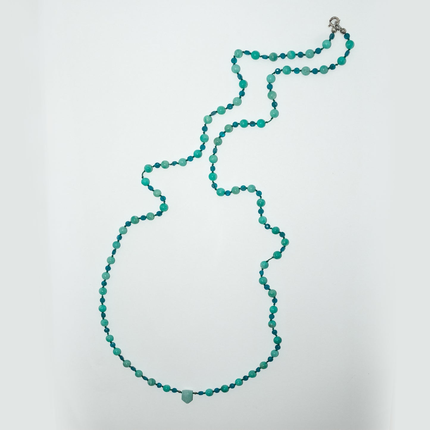 Peacock Amazonite Necklace