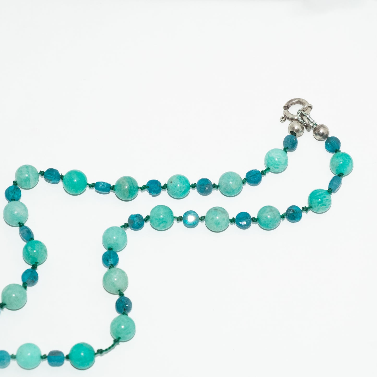 Peacock Amazonite Necklace