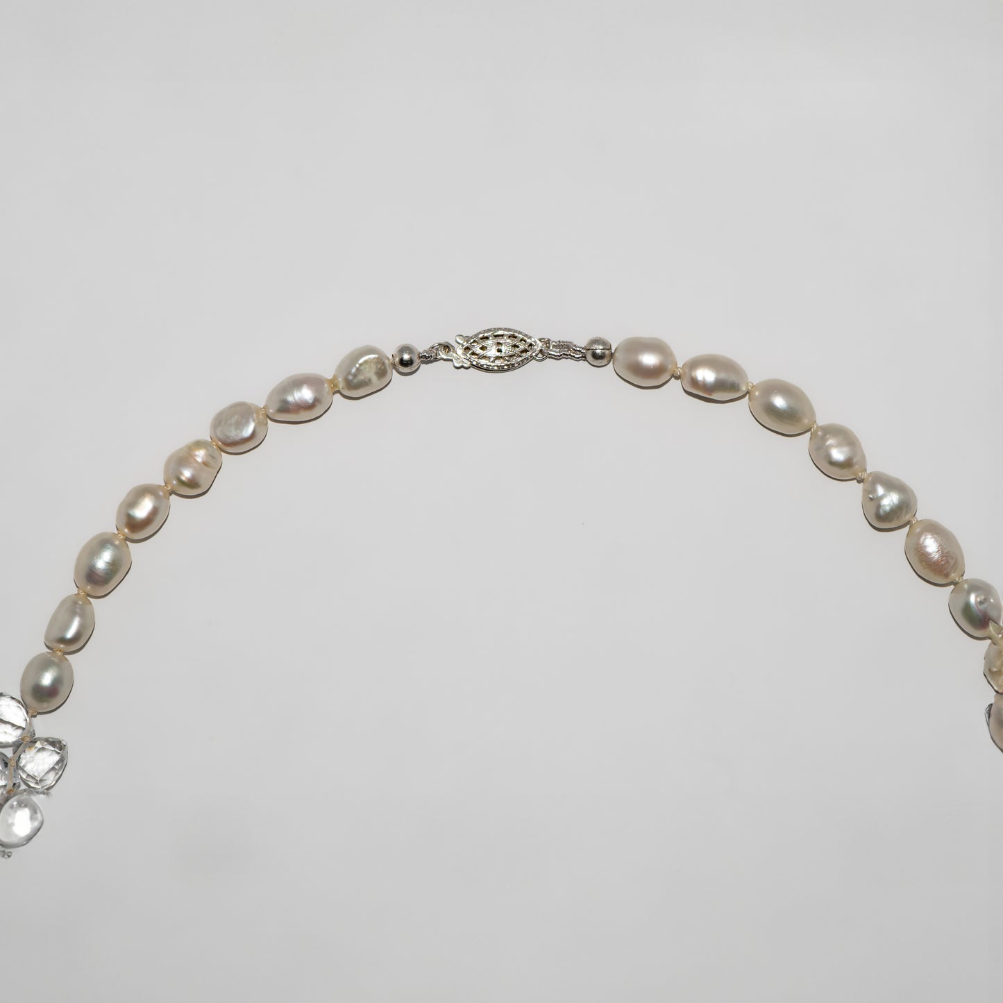 Pearls & Quartz  Necklace