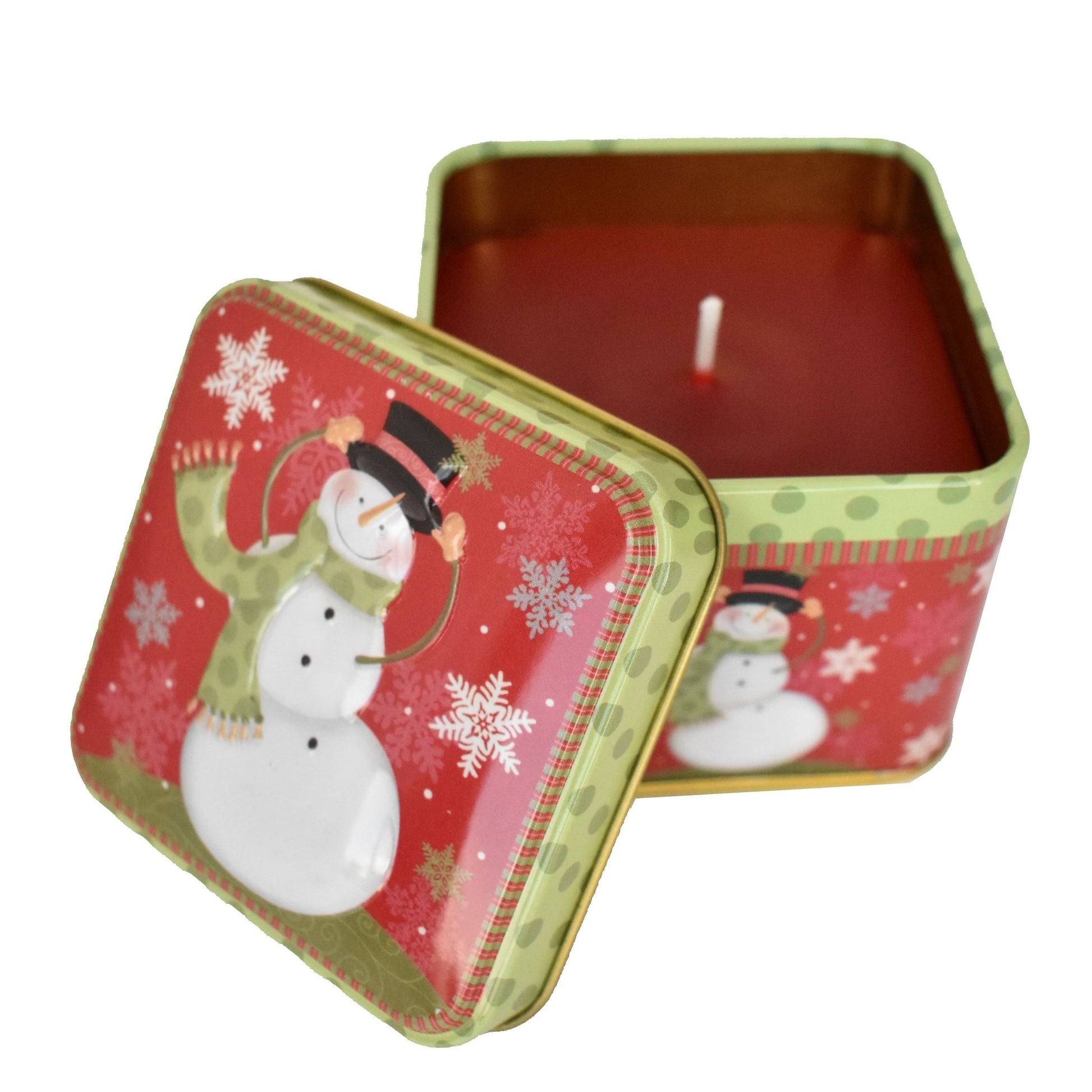 Christmas Tin Box Candle