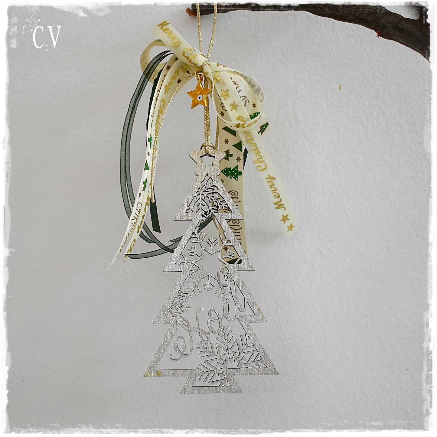 Christmas Tree Ornament - 2023 - Evil Eye Protection