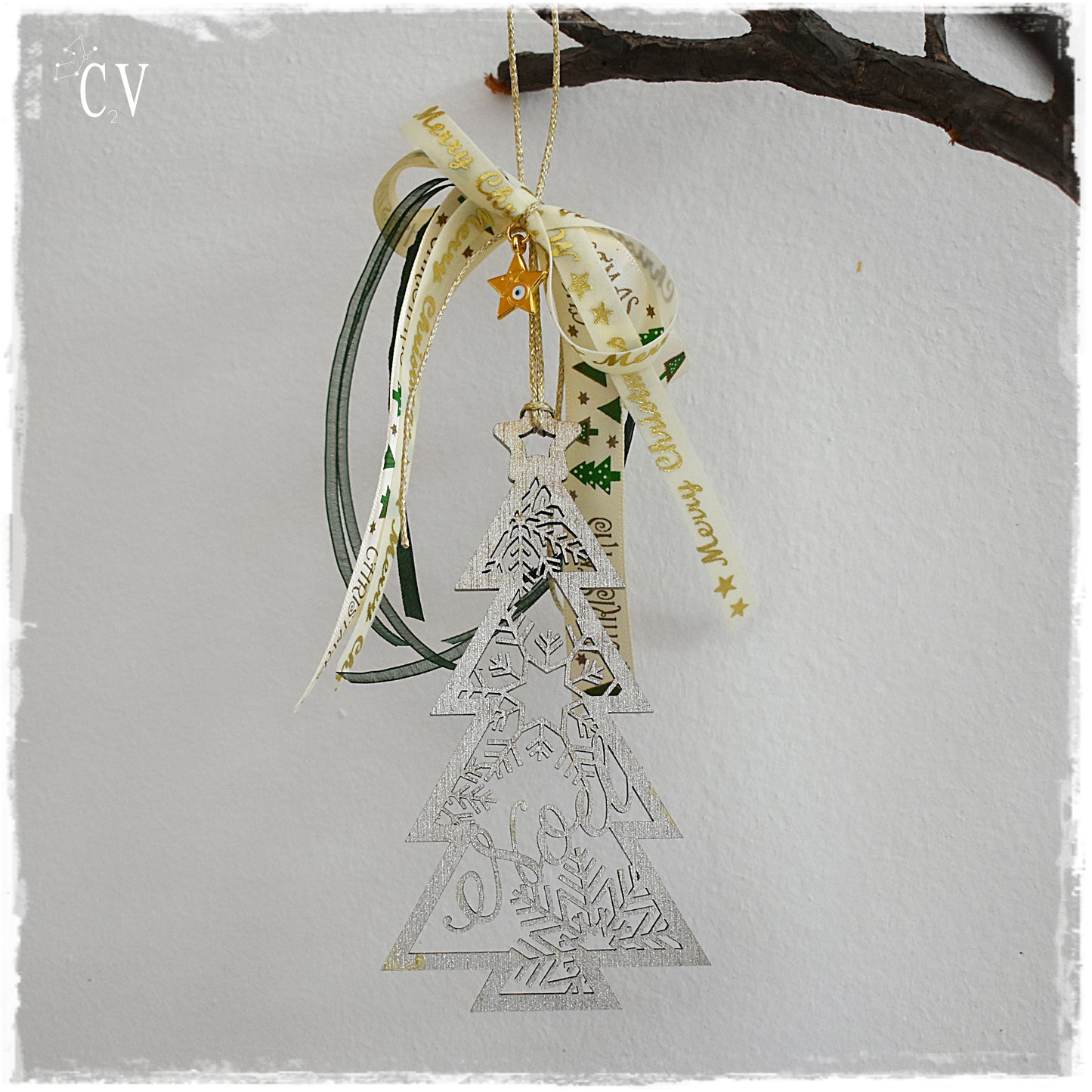 Christmas Tree Ornament - 2023 - Evil Eye Protection